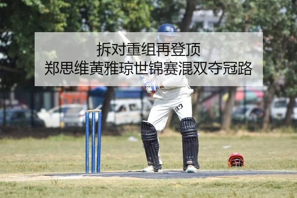 拆对重组再登顶 郑思维黄雅琼世锦赛混双夺冠路